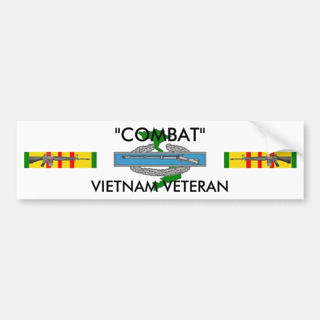 Combat bumper sticker (Front)