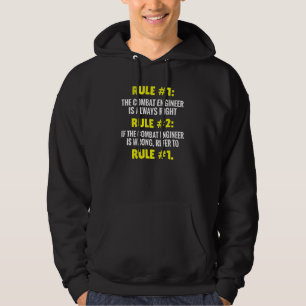 Combat Engineer Rules  Combat Engineering Hoodie