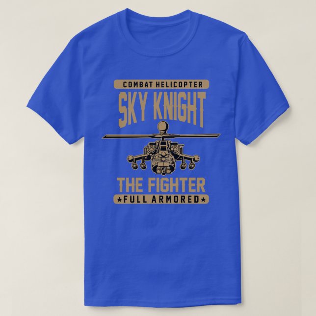 COMBAT HELICOPTER T-Shirt (Design Front)