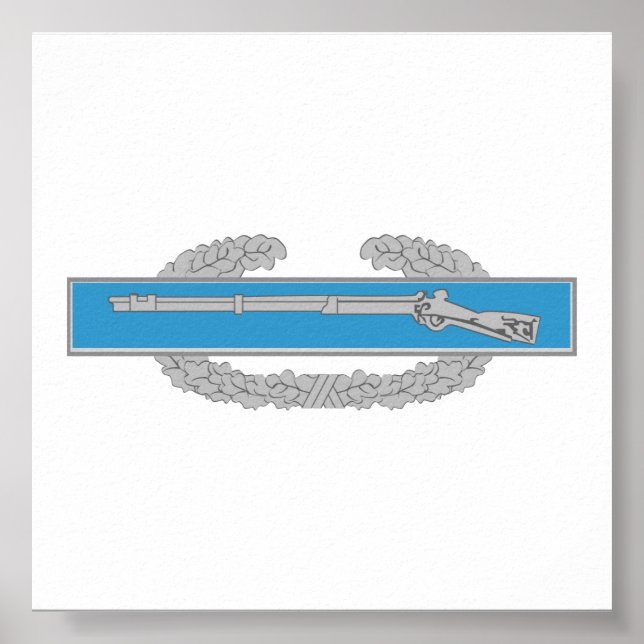 Combat Infantry Badge Poster (Front)