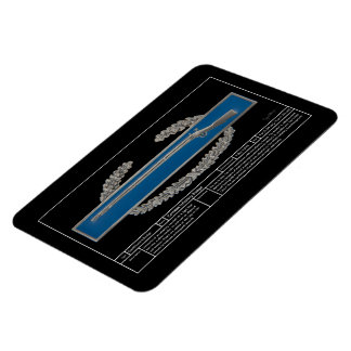 Combat Infantry Badge Technical Magnet