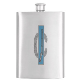 Combat Infantryman Badge CIB Army Veteran Hip Flask