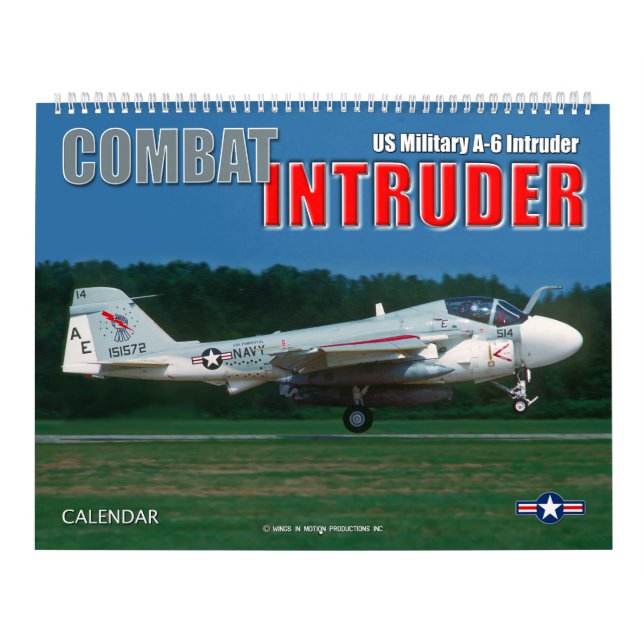 COMBAT INTRUDER - A-6 Intruder Calendar (Cover)