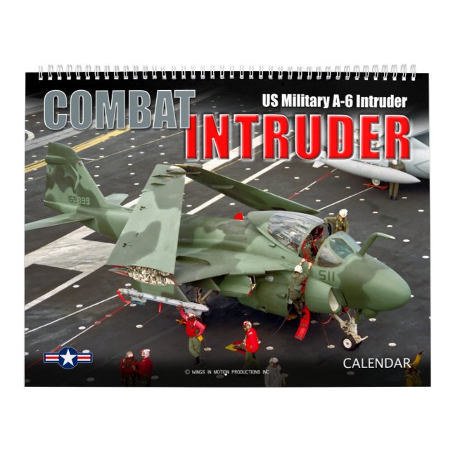 COMBAT INTRUDER - A-6 Intruder Calendar (Cover)