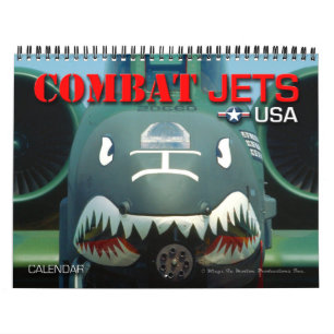 Combat Jets USA Calendar