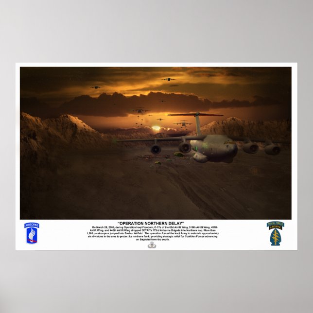 Combat Jump-Operation Northern Delay Poster (Front)