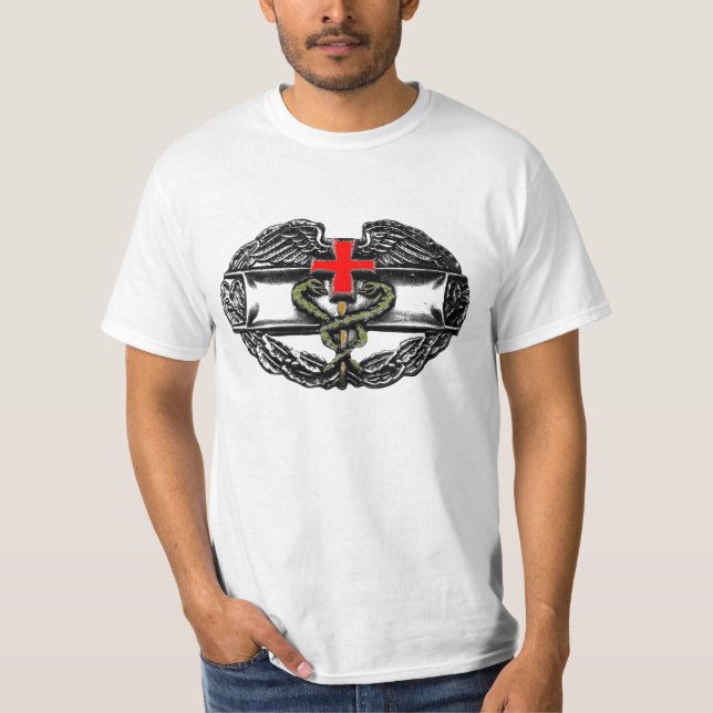 Combat Medic - Colour w/Slogan T-Shirt (Front)