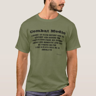Combat Medic Oath GreenT-Shirt T-Shirt