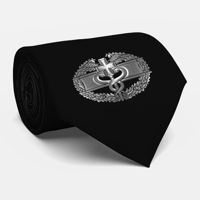 Combat Medical Badge Tie (Rolled)