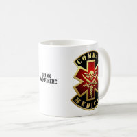 Combat Medical Skull & Swords Cross Patch