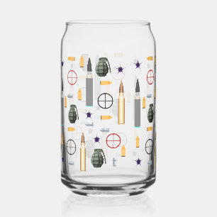 combat patter style can glass