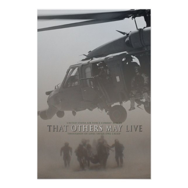 Combat Rescue (CSAR) Poster (Front)