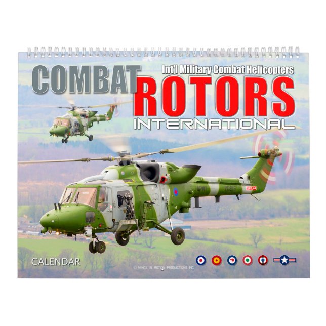 COMBAT ROTORS INTERNATIONAL CALENDAR (Cover)
