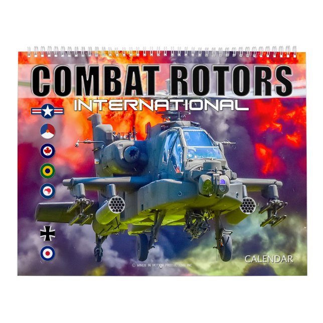 COMBAT ROTORS INTERNATIONAL CALENDAR (Cover)