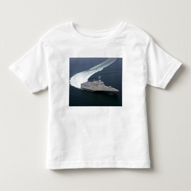 Combat ship Independence in the Gulf of Mexico Toddler T-Shirt (Front)