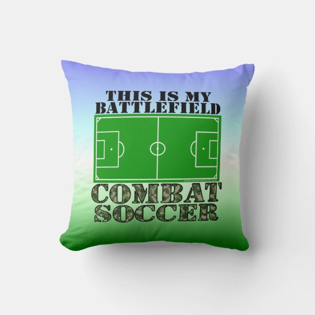 Combat Soccer Cushion (Front)