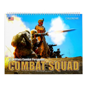 COMBAT SQUAD - US Military Combat Personnel Calendar