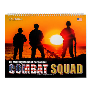 COMBAT SQUAD - US Military Combat Personnel Calendar