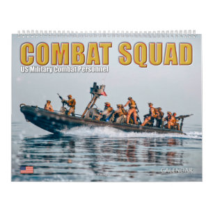 COMBAT SQUAD - US Military Combat Personnel Calendar