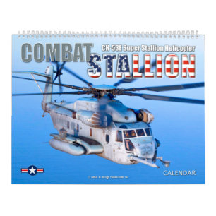 COMBAT STALLION - CH-53E Super Stallion Calendar