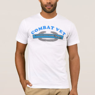 COMBAT VET INFANTRY BADGE T-Shirt