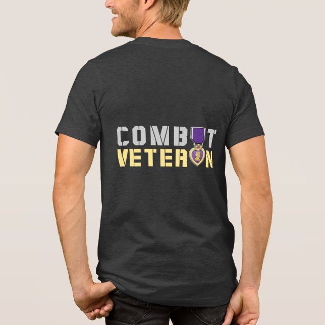 Combat Veteran 2 Tri-Blend Shirt (Back)