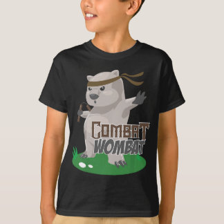 Combat Wombat - Funny Karate Wombat Martial Artist T-Shirt