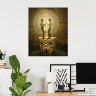 Combating burnout poster