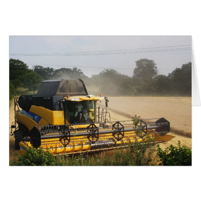 Combine harvester (Front Horizontal)