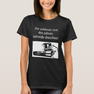 Combine Harvester Farmer Farmer Agriculture Grain  T-Shirt