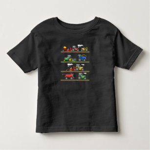 Combine harvester tractor farm agriculture toddler T-Shirt