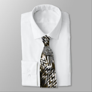 Combined, ethnic, African . Tie