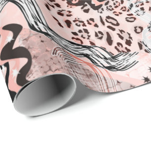 Combined, ethnic, African Wrapping Paper