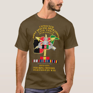 Combined Joint Special Operations Task  OEF Afghan T-Shirt