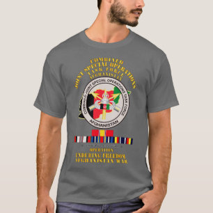 Combined Joint Special Operations Task  OEF Afghan T-Shirt