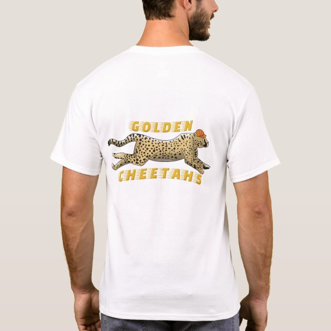 Combo - Dancing Bananas & Golden Cheetahs Shirt (Back)
