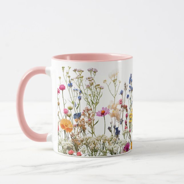 Combo Mug 11 oz (pink) (Left)