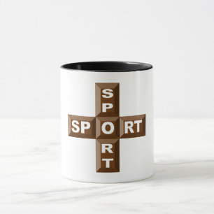 Combo Mug 325 ml black CHOCOLAT SPORT
