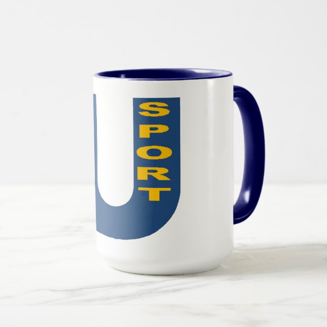 Combo Mug navy blue EU SPORT (Front Right)