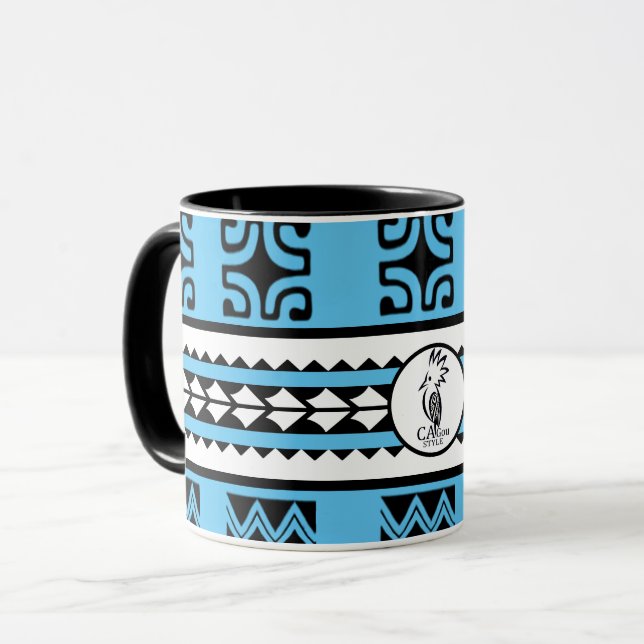 Combo mug Tribal Ethnic (Front Left)