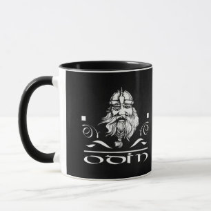 Combo Mug, Valhalla Oliver   Odin Mug