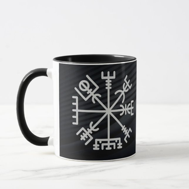 Combo Mug, Valhalla Oliver | vegvisir 3 Mug (Left)