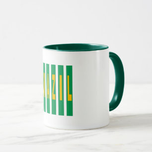 Combo mug white DESIGN BRAZIL