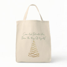 Come And Behold Him | Christmas Tote Bag