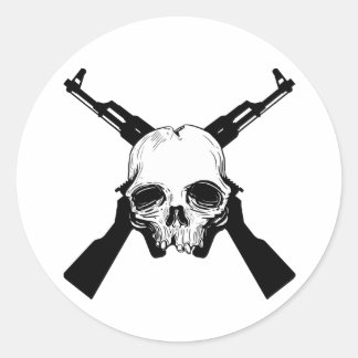 Come and Get 'Em Classic Round Sticker