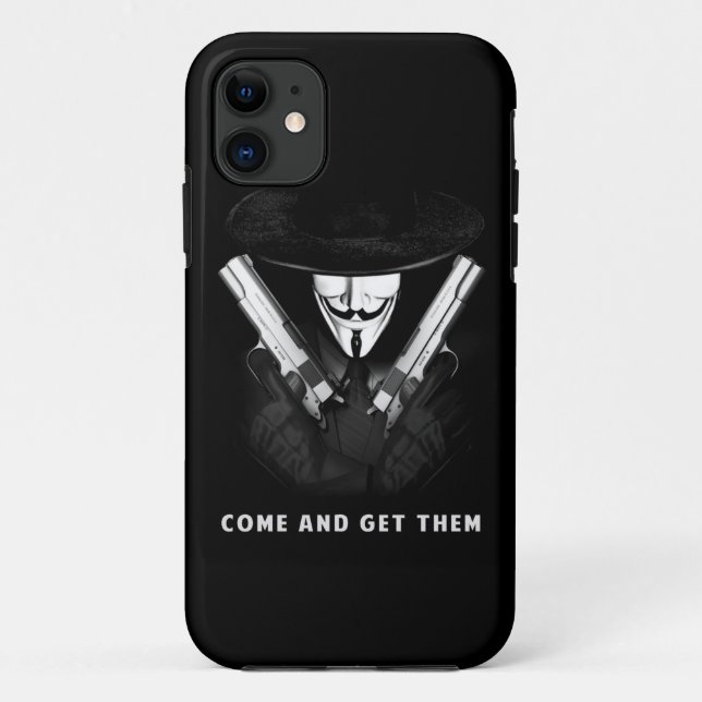 "COME AND GET THEM" iPhone 5, Barely There Case-Mate iPhone Case (Back)