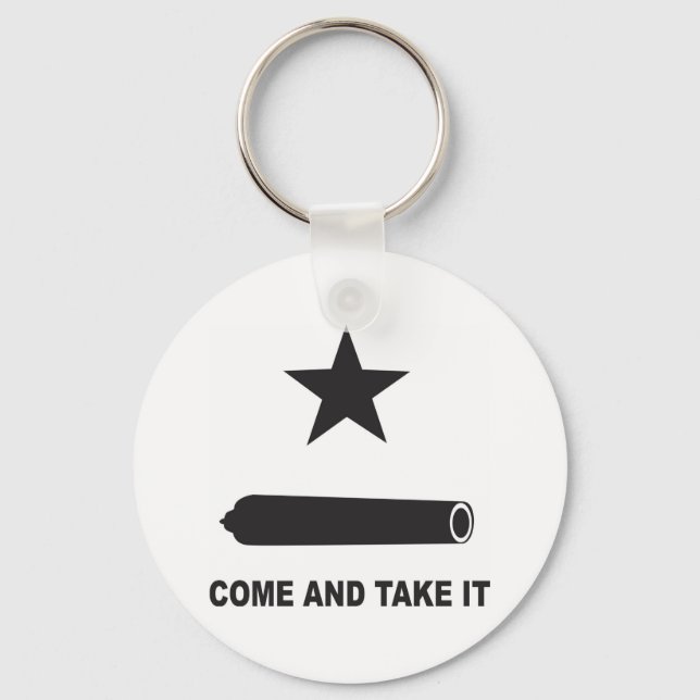 Come and Take it Flag Key Ring (Front)