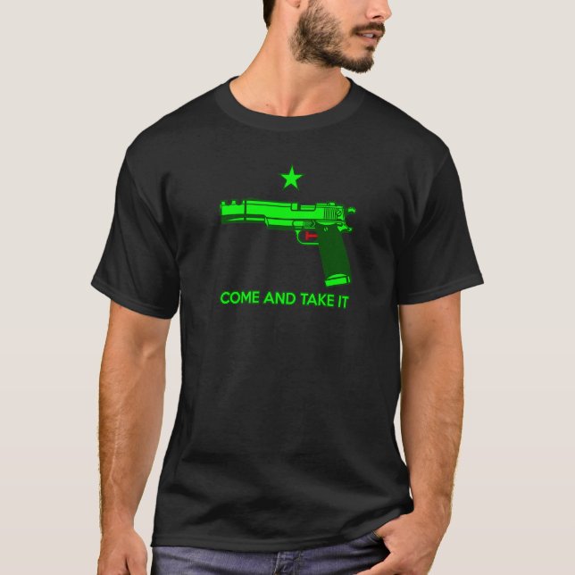 Come And Take It Squirt Gun 2a T-Shirt (Front)