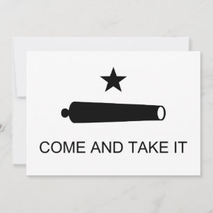 Come And Take It Texas Flag Battle of Gonzales