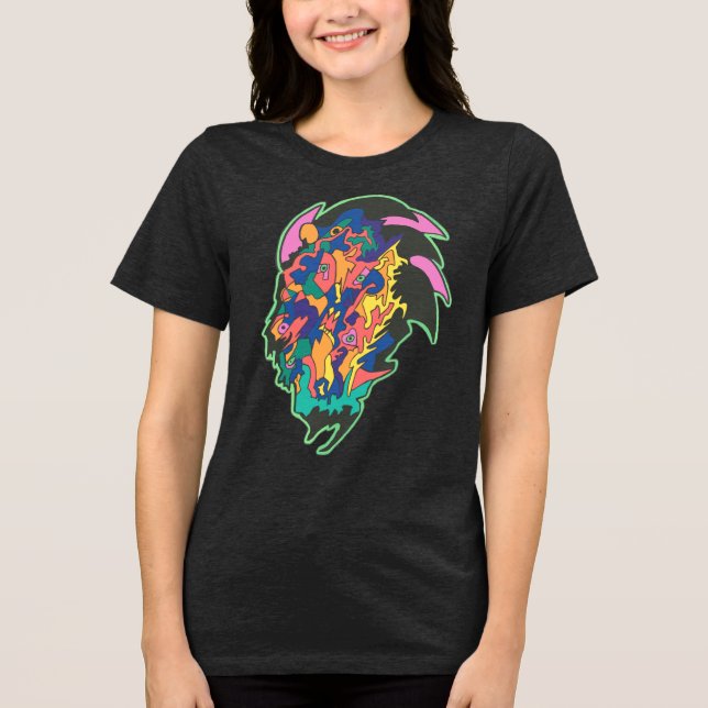 Come Back Kid T-Shirt Tri-Blend Shirt (Front)
